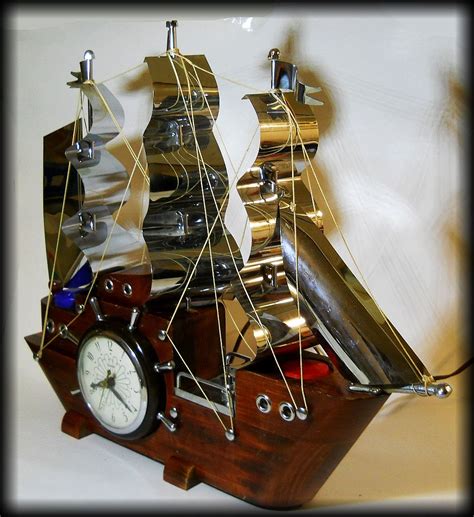 antique ships clock|vintage united ship clock.